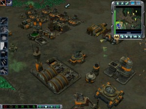 Spieleveteranen werden sich in der GDI-Basis sofort heimisch fühlen