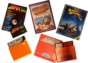 Eine Collage aus Adventure-Games