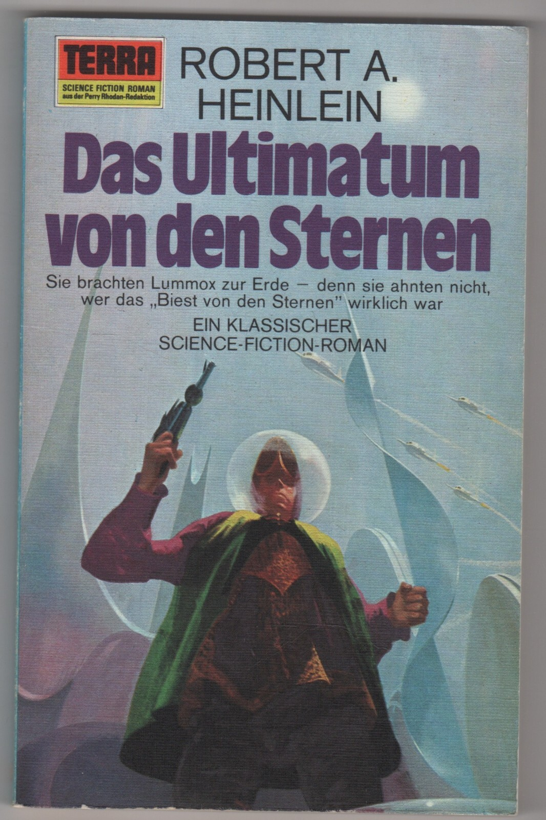 Buchcover "Das Ultimatum von den Sternen" von Robert A. Heinlein
